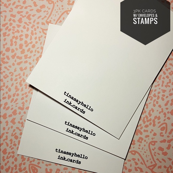 3pk of ink drawn cards - Picture 5 of 5